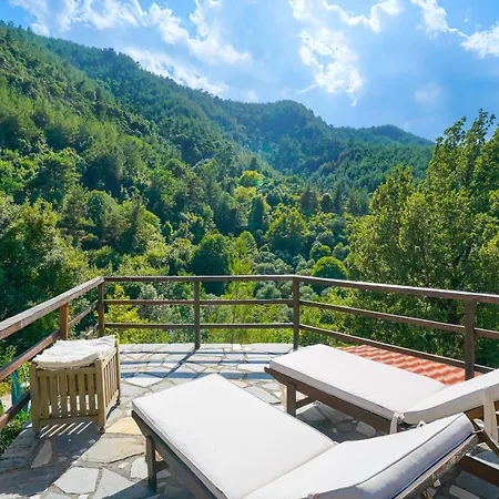 Aria Stone Villa Σκάλα Ποταμιάς Εξωτερικό φωτογραφία